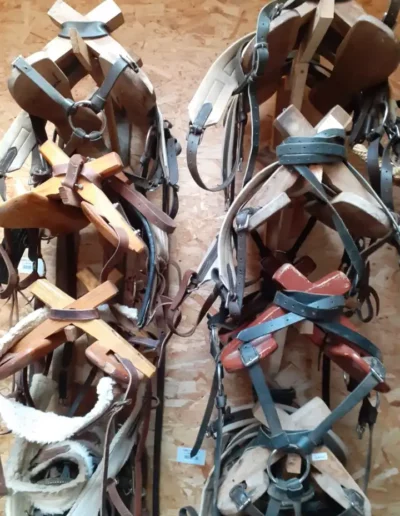 Harnachements de bâts pour les ânes de rando
